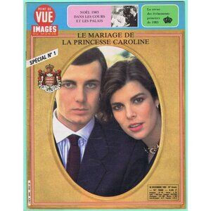 POINT DE VUE 1848 Mariage Stephano Casiraghi Caroline Monaco 1